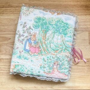 Handmade fabric Peter Rabbit Photo Album